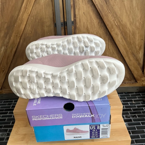 NEW Skechers Go Walk Womens Goga Mat™ + EVA Mauve Tennis Shoes Sneakers 8 - Picture 4 of 4